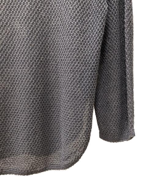 Noble（ノーブル）Noble (ノーブル) 薄手ニット グレー サイズ:Freeの古着・服飾アイテム