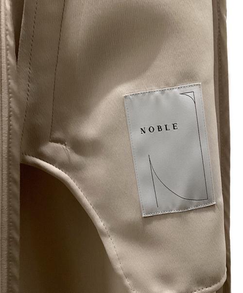 Noble（ノーブル）Noble (ノーブル) Noble ロングコート ライトピンク サイズ:38の古着・服飾アイテム
