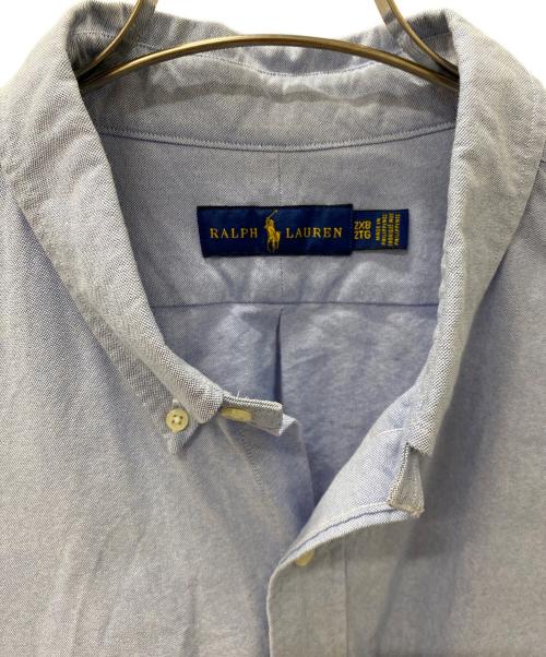 RALPH LAUREN（ラルフローレン）RALPH LAUREN (ラルフローレン) BDオックスフォードシャツ ブルー サイズ:2XBの古着・服飾アイテム