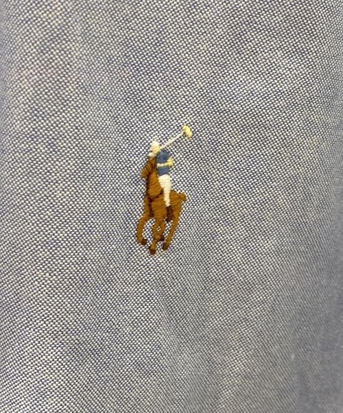 RALPH LAUREN（ラルフローレン）RALPH LAUREN (ラルフローレン) BDオックスフォードシャツ ブルー サイズ:2XBの古着・服飾アイテム