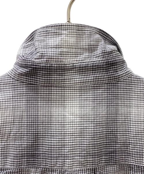 COOTIE PRODUCTIONS（クーティープロダクツ）COOTIE PRODUCTIONS (クーティープロダクツ) Ombre Check L/S Shirt  グレー サイズ:MEDIUMの古着・服飾アイテム
