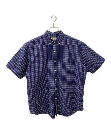 BEAMS（ビームス）の古着「オリジナル タッターソールチェックシャツ」｜ネイビー×ホワイト