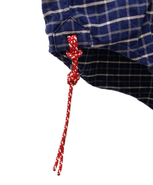 BEAMS（ビームス）BEAMS (ビームス) オリジナル タッターソールチェックシャツ ネイビー×ホワイト サイズ:Mの古着・服飾アイテム