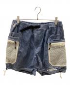 GRIP SWANY×STABRIDGEグリップスワニー×スタブリッジ）の古着「コーデュロイハーフパンツ」｜スカイブルー