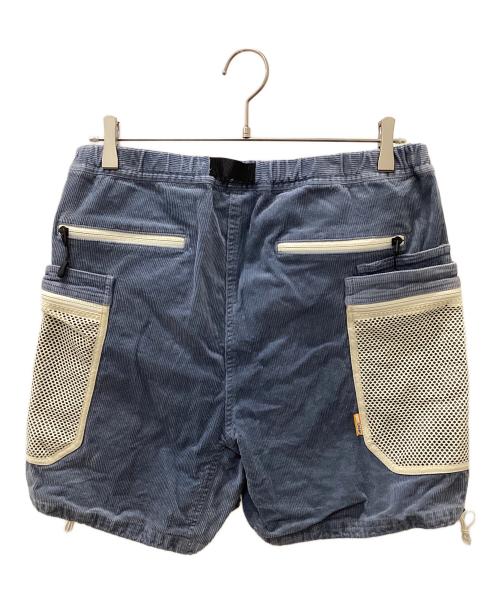 GRIP SWANY（グリップスワニー）GRIP SWANY (グリップスワニー) STABRIDGE (スタブリッジ) コーデュロイハーフパンツ スカイブルー サイズ:Mの古着・服飾アイテム