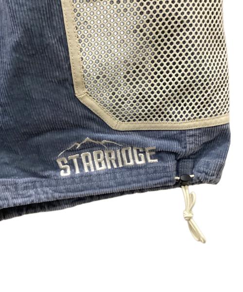 GRIP SWANY（グリップスワニー）GRIP SWANY (グリップスワニー) STABRIDGE (スタブリッジ) コーデュロイハーフパンツ スカイブルー サイズ:Mの古着・服飾アイテム