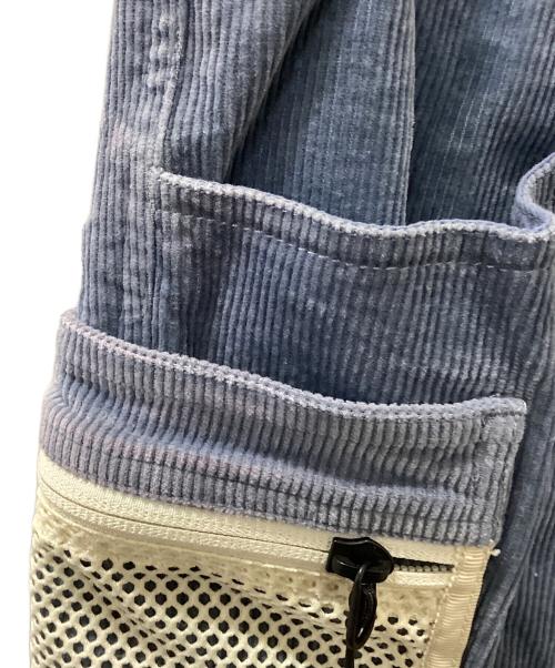GRIP SWANY（グリップスワニー）GRIP SWANY (グリップスワニー) STABRIDGE (スタブリッジ) コーデュロイハーフパンツ スカイブルー サイズ:Mの古着・服飾アイテム