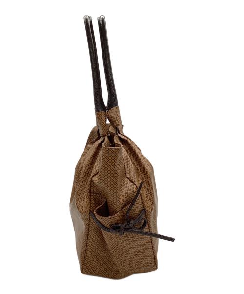 GHERARDINI（ゲラルディーニ）GHERARDINI (ゲラルディーニ) ハンドバッグ ブラウンの古着・服飾アイテム