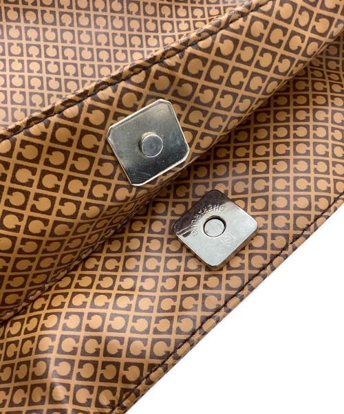 GHERARDINI（ゲラルディーニ）GHERARDINI (ゲラルディーニ) ハンドバッグ ブラウンの古着・服飾アイテム