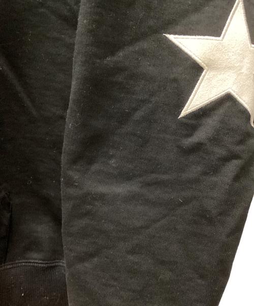 SOPHNET.（ソフネット）SOPHNET. (ソフネット) STAR ELBOW PATCHED ZIP UP SWEAT ブラック サイズ:Sの古着・服飾アイテム