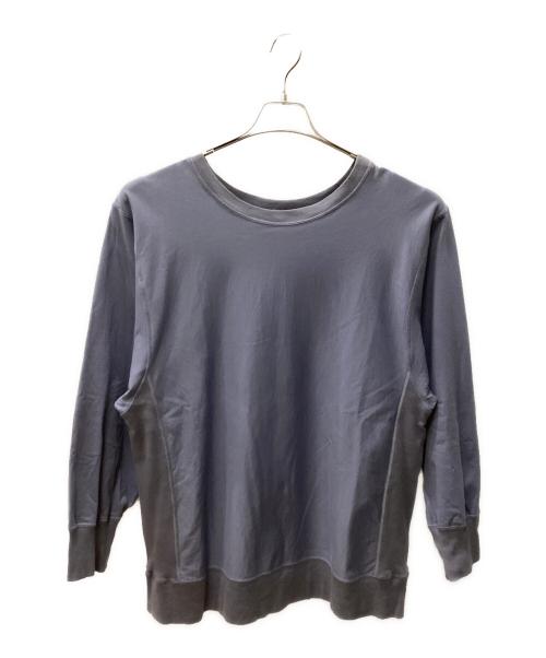 INTERIM（インテリム）INTERIM (インテリム) 長袖カットソー ブルー サイズ:6の古着・服飾アイテム
