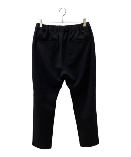 ATTACHMENT（アタッチメント）ATTACHMENT (アタッチメント) PE STRETCH DOUBLE CLOTH REGULAR FIT EASY TROUSERS ブラック サイズ:3の古着・服飾アイテム