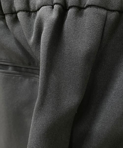 ATTACHMENT（アタッチメント）ATTACHMENT (アタッチメント) PE STRETCH DOUBLE CLOTH REGULAR FIT EASY TROUSERS ブラック サイズ:3の古着・服飾アイテム