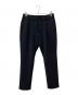 ATTACHMENT（アタッチメント）の古着「PE STRETCH DOUBLE CLOTH REGULAR FIT EASY TROUSERS」｜ブラック
