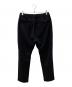 ATTACHMENT (アタッチメント) PE STRETCH DOUBLE CLOTH REGULAR FIT EASY TROUSERS ブラック サイズ:3：7000円