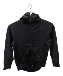 ATTACHMENT（アタッチメント）の古着「裏起毛ジップアップパーカー」｜ブラック