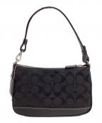 COACHコーチ）の古着「ハンドバッグ」｜ブラック