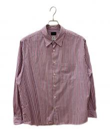 green label relaxing×THOMAS MASON（グリーンレーベルリラクシング×トーマスメイソン）の古着「ジャストルーズ レギュラーシャツ」｜レッド