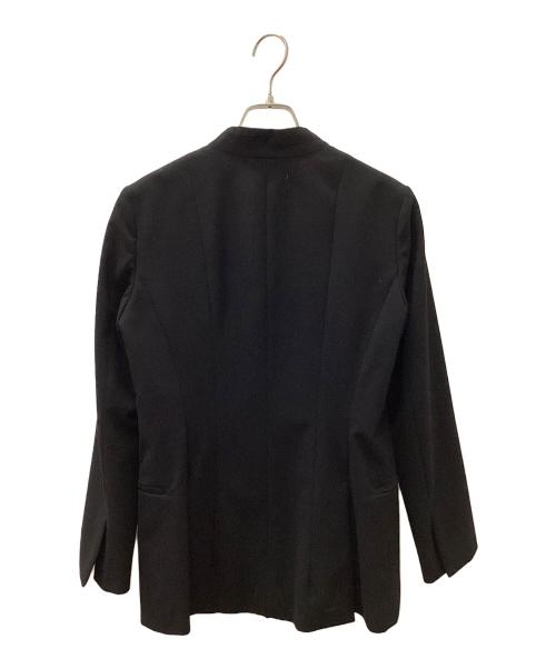 STUDIOUS CITY（ステュディオス シティ）STUDIOUS CITY (ステュディオス シティ) ノーカラージャケット ブラック サイズ:36の古着・服飾アイテム