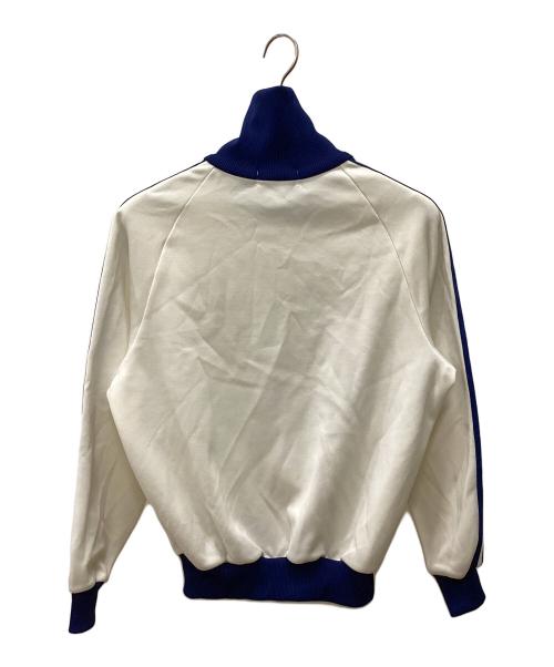 adidas（アディダス）adidas (アディダス) 70's トラックジャケット ベージュ×ブルー サイズ:3号の古着・服飾アイテム