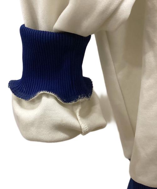 adidas（アディダス）adidas (アディダス) 70's トラックジャケット ベージュ×ブルー サイズ:3号の古着・服飾アイテム