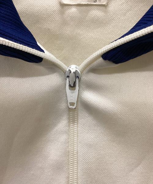 adidas（アディダス）adidas (アディダス) 70's トラックジャケット ベージュ×ブルー サイズ:3号の古着・服飾アイテム