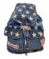 Hysteric Glamour（ヒステリックグラマー）の古着「90-00's 星柄デニムワッペンミニリュック」｜インディゴ