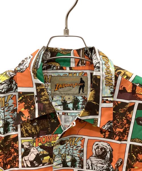 Tokyo Disney RESORT（トウキョウ ディズニー リゾート）Tokyo Disney RESORT (トウキョウ ディズニー リゾート) 半袖シャツ オレンジ サイズ:Mの古着・服飾アイテム