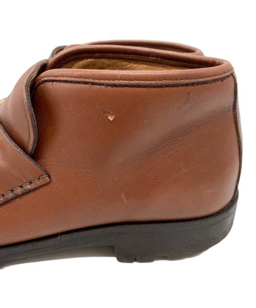 GUCCI（グッチ）GUCCI (グッチ) ヴィンテージ ホースビット ショート ブーツ ブラウン サイズ:38の古着・服飾アイテム