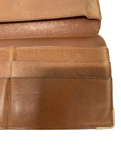LOUIS VUITTON（ルイ ヴィトン）LOUIS VUITTON (ルイ ヴィトン) 2つ折り財布 ブラウンの古着・服飾アイテム