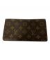 LOUIS VUITTON (ルイ ヴィトン) 2つ折り財布 ブラウン：4000円