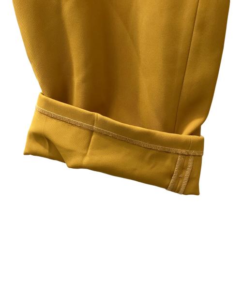 TODAYFUL（トゥデイフル）TODAYFUL (トゥデイフル) ツイルタックトラウザーズ イエロー サイズ:38の古着・服飾アイテム