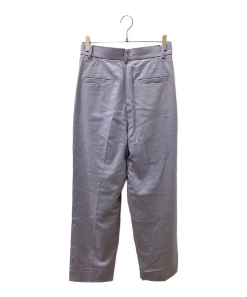 UNITED ARROWS TOKYO（ユナイテッドアローズトウキョウ）UNITED ARROWS TOKYO (ユナイテッドアローズトウキョウ) 2タック テーパードパンツ ラベンダー サイズ:40の古着・服飾アイテム