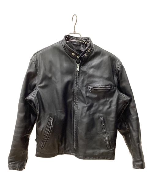 Schott（ショット）Schott (ショット) 141ライダースジャケット ブラック サイズ:42の古着・服飾アイテム