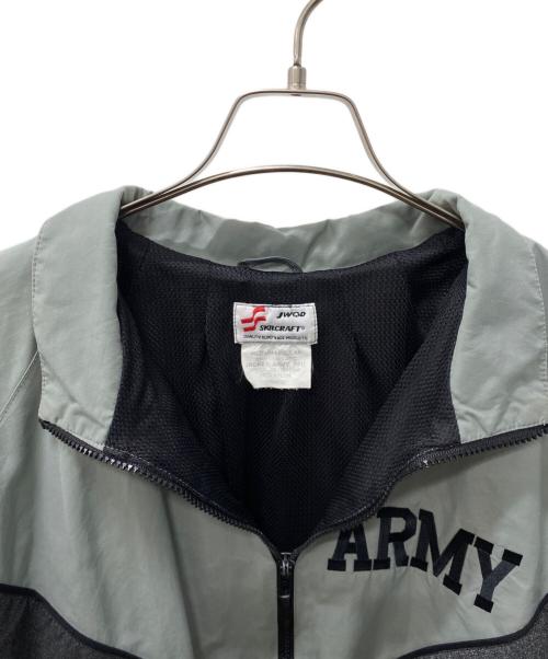 US ARMY（ユーエスアーミー）US ARMY (ユーエスアーミー) 00's PHYSICAL TRAINING REFLECTIVE PT JACKET グレー サイズ:Mの古着・服飾アイテム