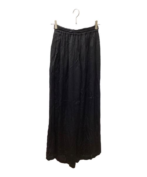 JOSE MOON（ジョゼムーン）JOSE MOON (ジョゼムーン) SOFT SATIN EASY PANTS ブラック サイズ:Fの古着・服飾アイテム
