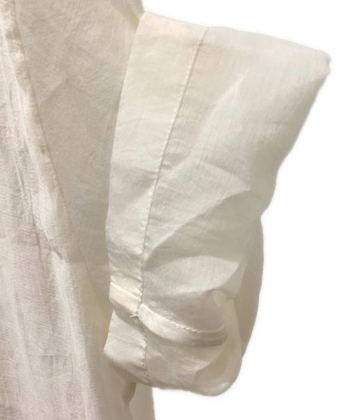 ELENDEEK（エレンディーク）ELENDEEK (エレンディーク) シアーレイヤードカットワンピース アイボリー サイズ:02の古着・服飾アイテム