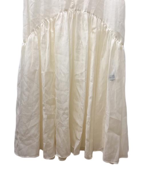 ELENDEEK（エレンディーク）ELENDEEK (エレンディーク) シアーレイヤードカットワンピース アイボリー サイズ:02の古着・服飾アイテム