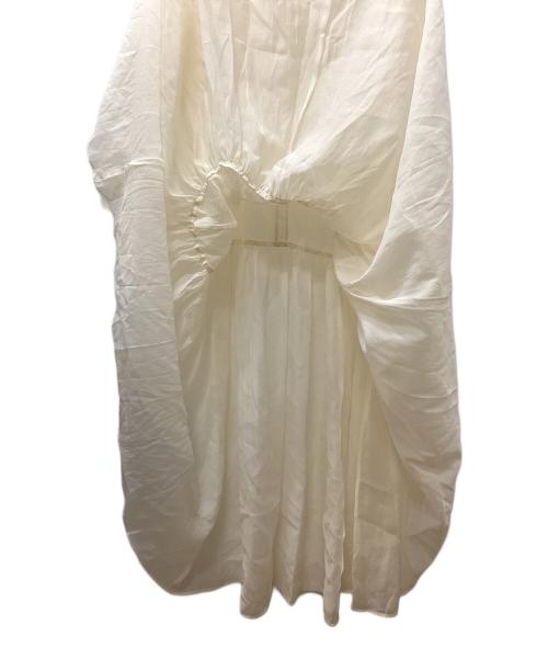 ELENDEEK（エレンディーク）ELENDEEK (エレンディーク) シアーレイヤードカットワンピース アイボリー サイズ:02の古着・服飾アイテム