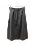 LONSLAN (ロンスラン) フロントプリーツスカート グレー サイズ:M：12000円