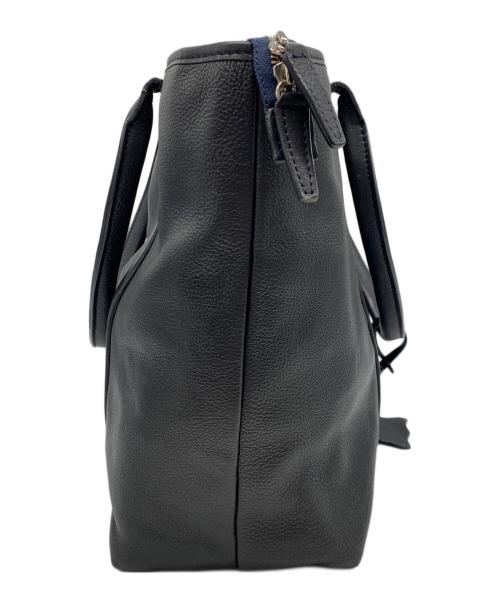 St Michael（セントミカエル）St Michael (セントミカエル) ACE (エース) レザートートバッグ ブラックの古着・服飾アイテム