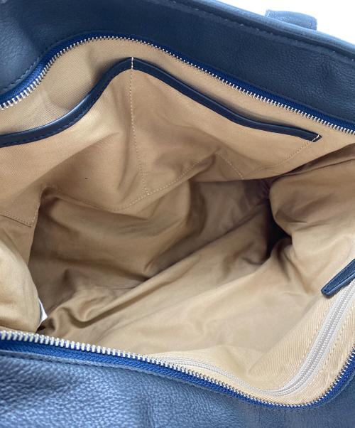 St Michael（セントミカエル）St Michael (セントミカエル) ACE (エース) レザートートバッグ ブラックの古着・服飾アイテム