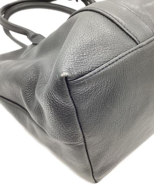 St Michael（セントミカエル）St Michael (セントミカエル) ACE (エース) レザートートバッグ ブラックの古着・服飾アイテム