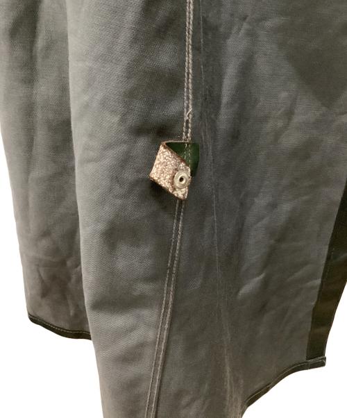 Haelson（ハエルソン）Haelson (ハエルソン) ヴィンテージロングレザーコート ブラック サイズ:52の古着・服飾アイテム