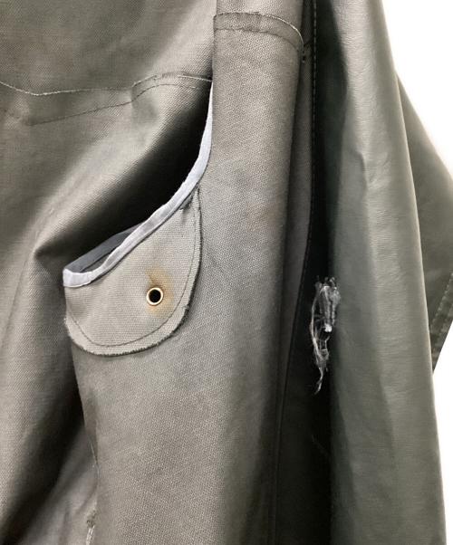 Haelson（ハエルソン）Haelson (ハエルソン) ヴィンテージロングレザーコート ブラック サイズ:52の古着・服飾アイテム