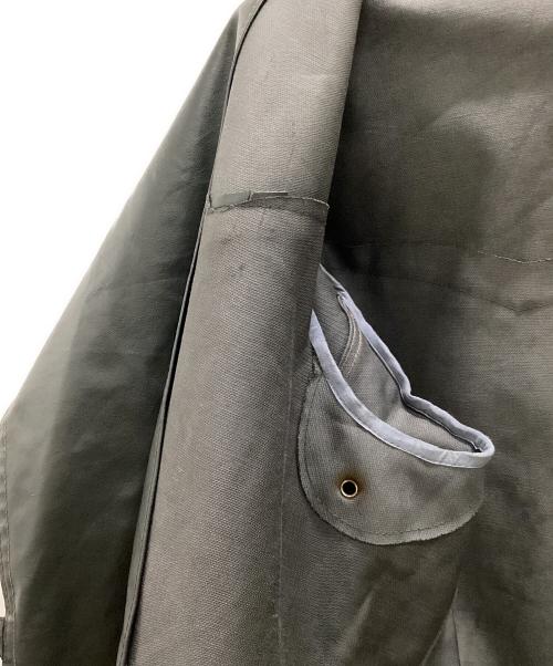 Haelson（ハエルソン）Haelson (ハエルソン) ヴィンテージロングレザーコート ブラック サイズ:52の古着・服飾アイテム