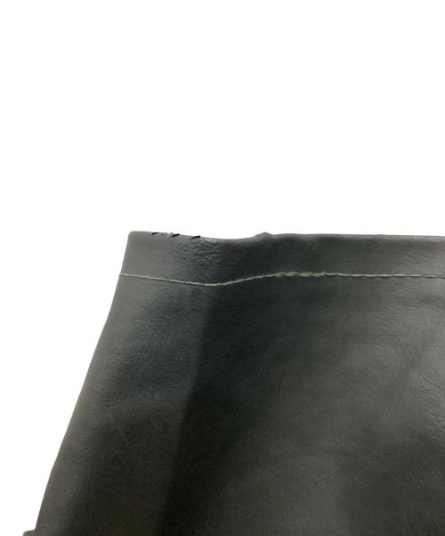 Haelson（ハエルソン）Haelson (ハエルソン) ヴィンテージロングレザーコート ブラック サイズ:52の古着・服飾アイテム