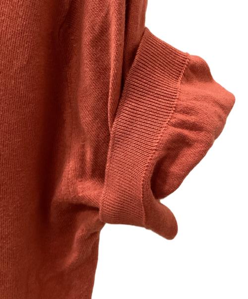 JOHN SMEDLEY（ジョンスメドレー）JOHN SMEDLEY (ジョンスメドレー) モックネックニット オレンジ サイズ:Mの古着・服飾アイテム