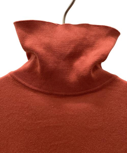 JOHN SMEDLEY（ジョンスメドレー）JOHN SMEDLEY (ジョンスメドレー) モックネックニット オレンジ サイズ:Mの古着・服飾アイテム