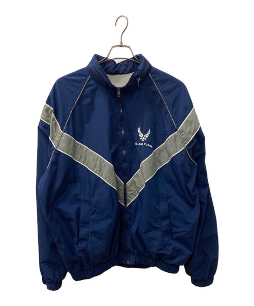 U.S.AIR FORCE（ユーエスエアフォース）U.S.AIR FORCE (ユーエスエアフォース) ナイロンジャケット ブルー サイズ:XLの古着・服飾アイテム